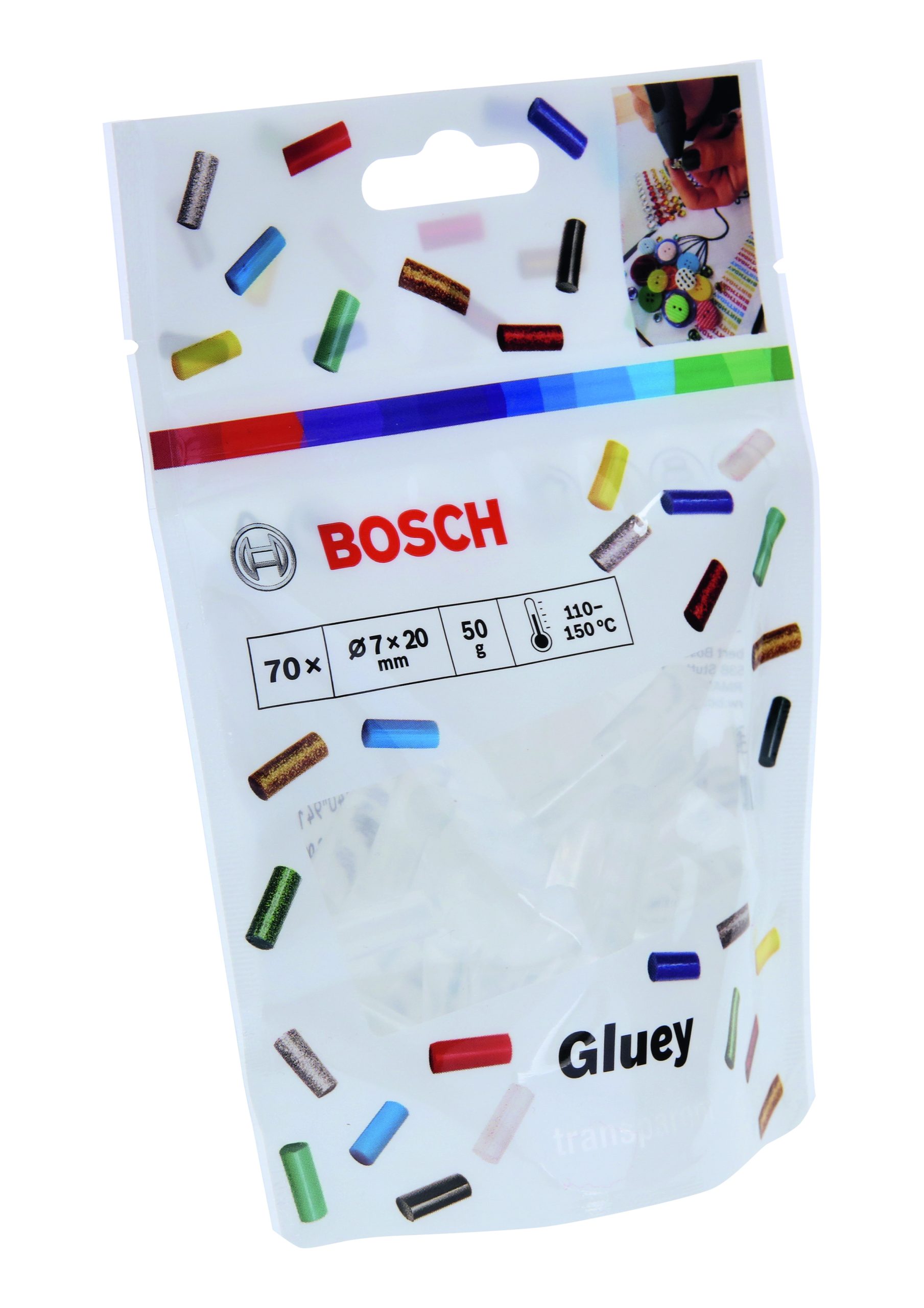 BOSCH Gluey štapići lepka translarentni 2608002004 - 2