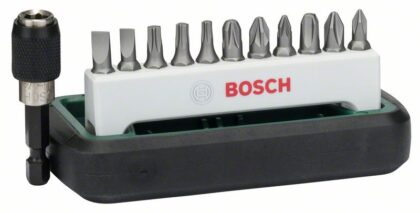 BOSCH 12-delni set bitova odvrtača Standard, mešani (S, PH, PZ, T) 2608255994 - 1