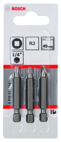 Extra Hard burgije za odvrtače, četvrtaste - 2