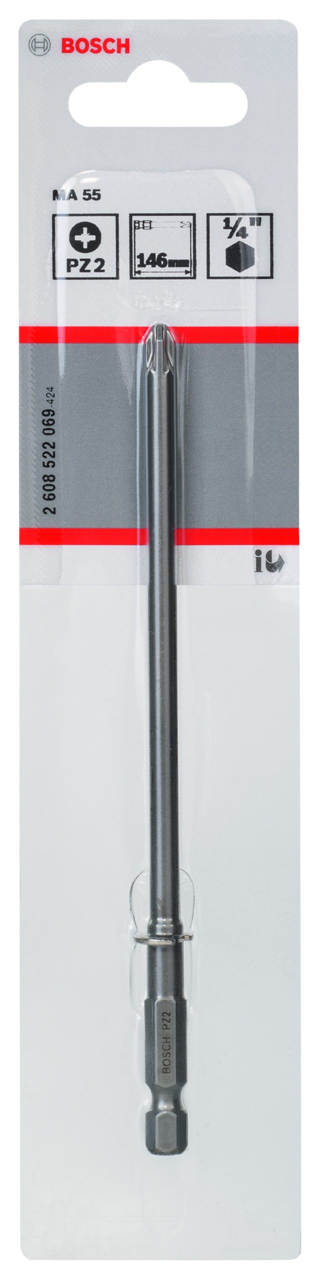 BOSCH Extra Hard nastavci za odvrtače Pozidriv 2608522069 - 2