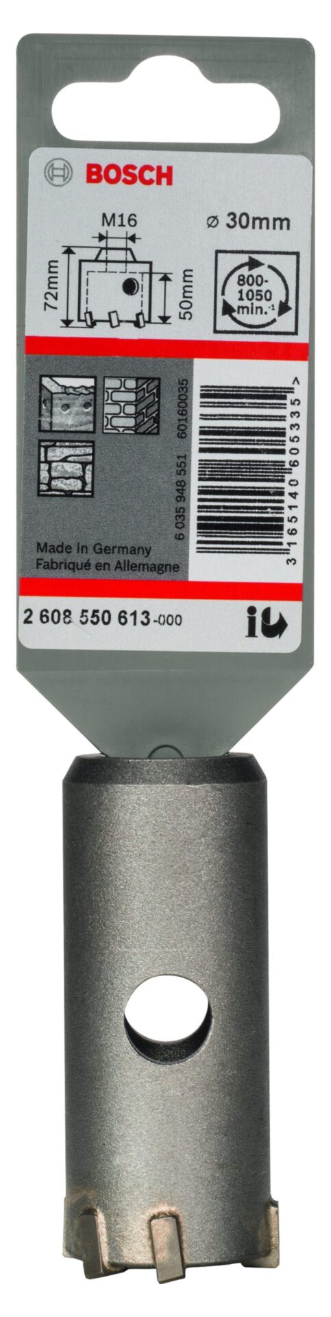 BOSCH Krune za bušenje SDS plus-9 2608550613 - 2