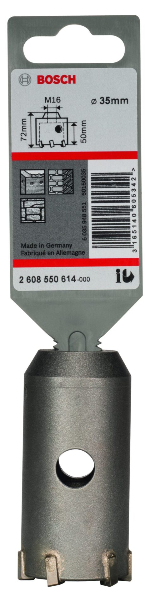 BOSCH Krune za bušenje SDS plus-9 2608550614 - 2
