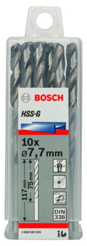 Burgije za metal HSS-G, DIN 338 - 2