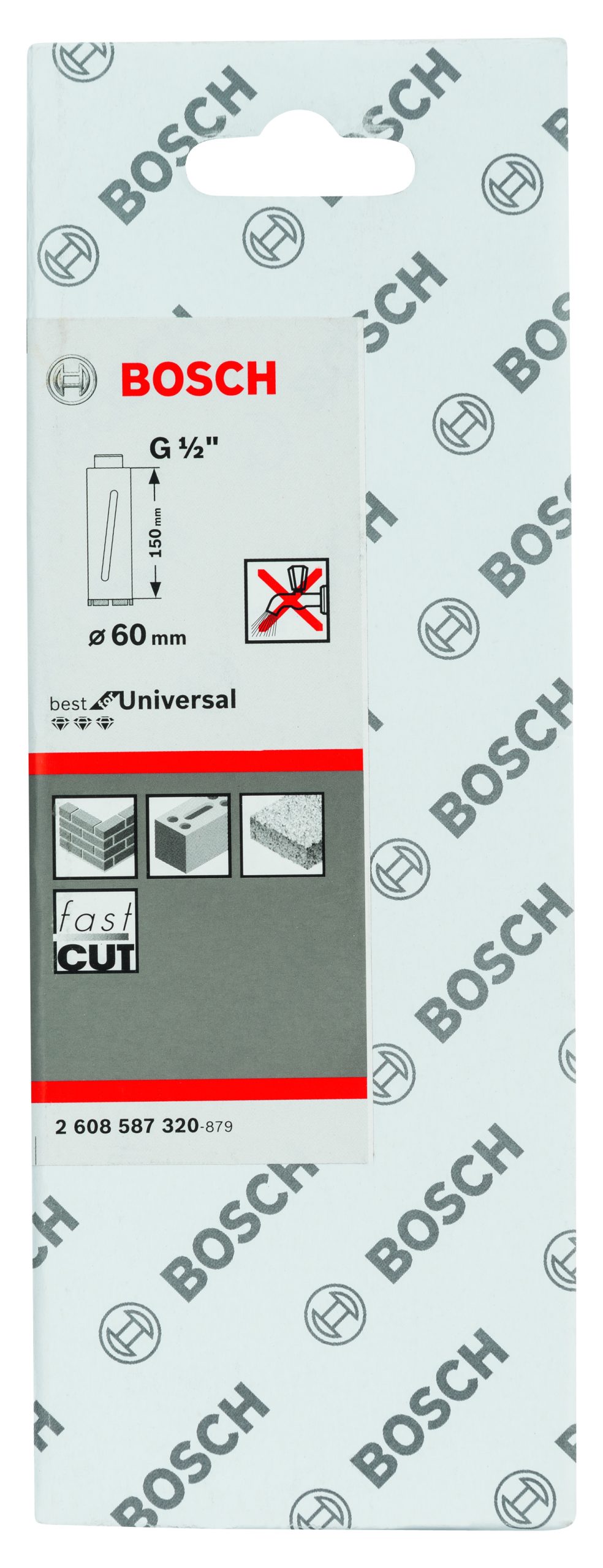 BOSCH G1/2 Best for Universal dijamantski sekači za suvo bušenje 2608587320 - 2