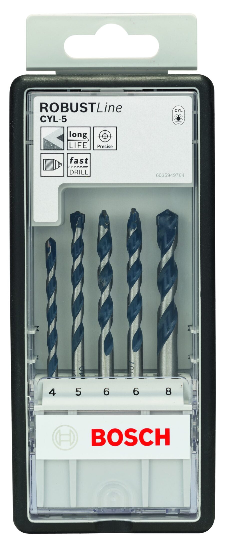 BOSCH CYL-5 Kompleti burgija za beton 2608588165 - 2