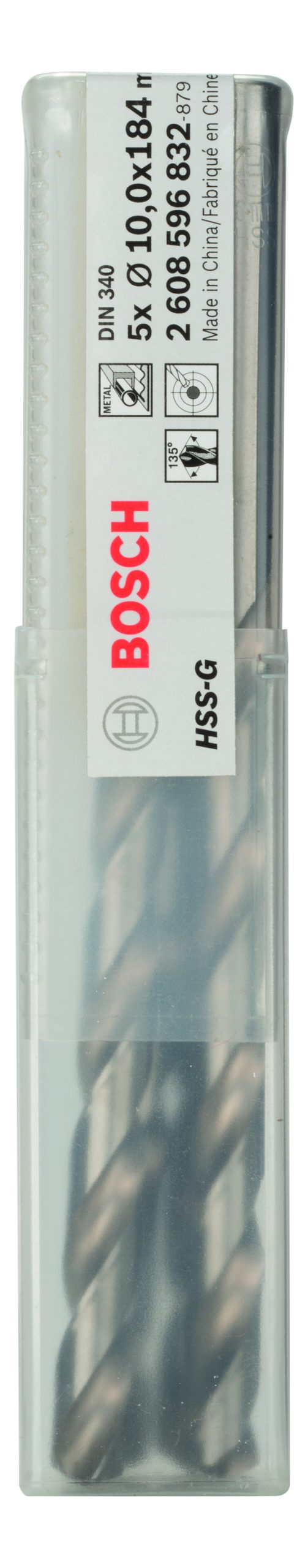 BOSCH Burgije za metal HSS-G, DIN 340 2608596832 - 2