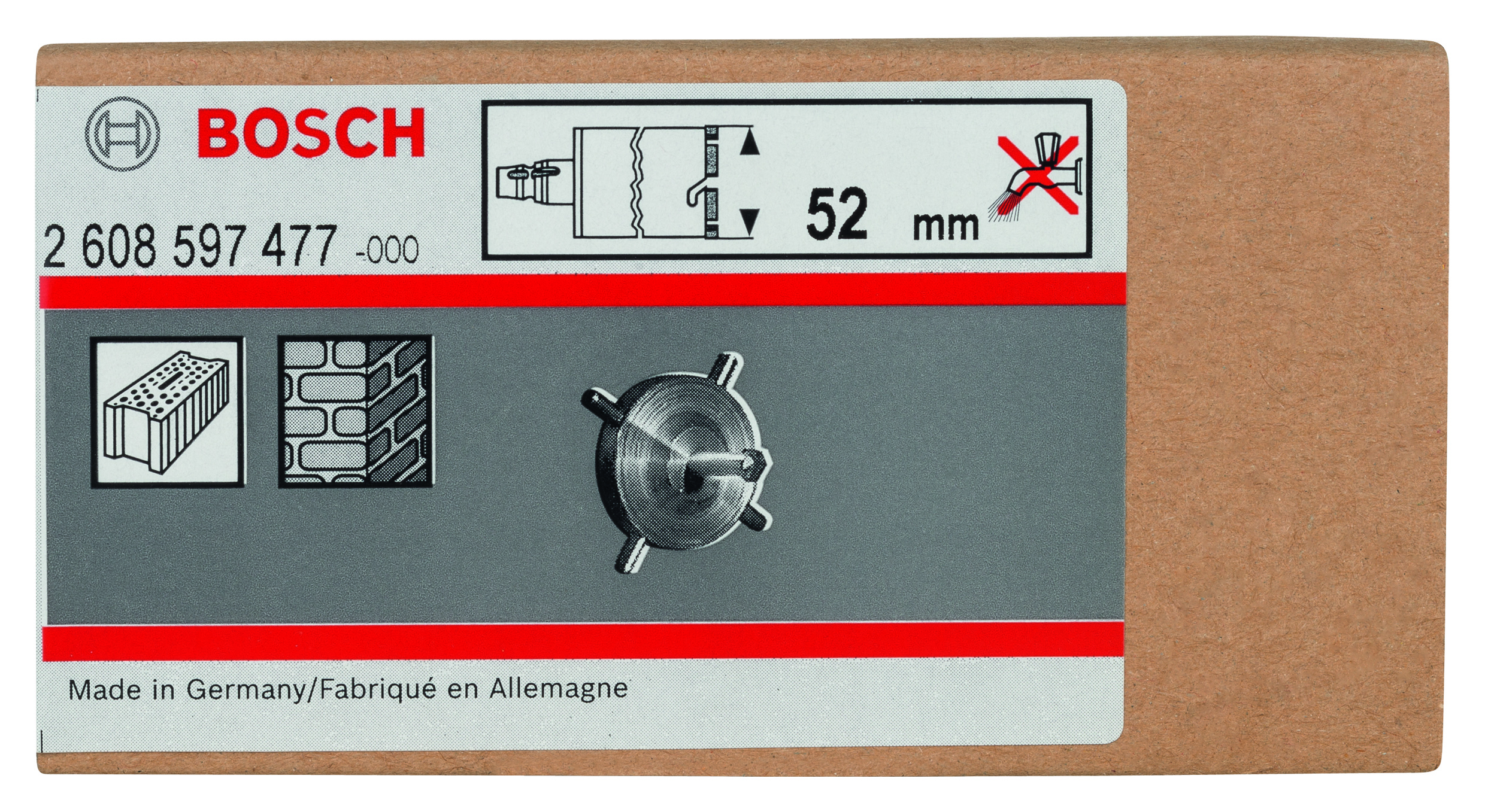 BOSCH Bušenje krstova za 1 1/4-inča UNC 2608597477 - 2