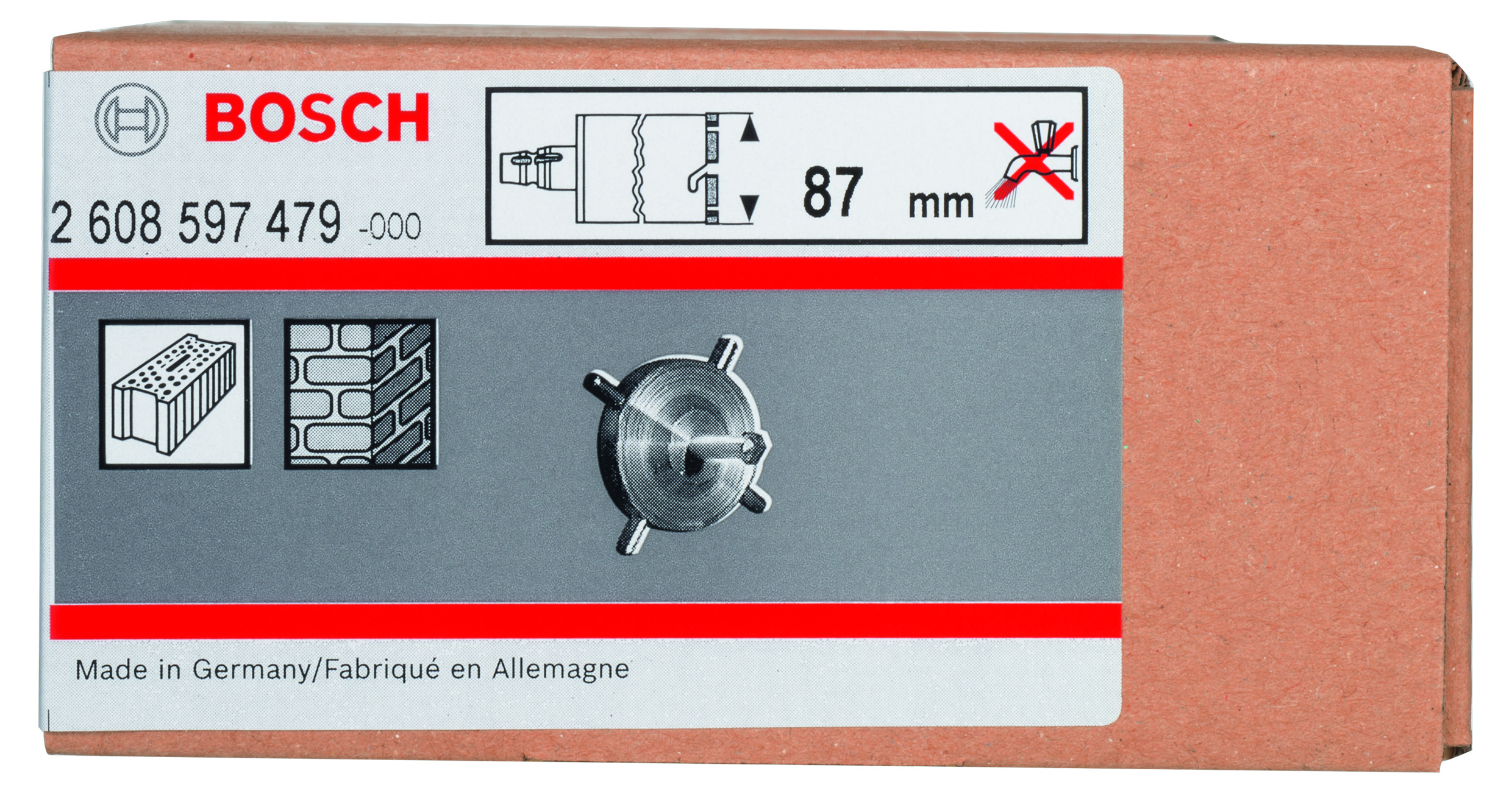 BOSCH Bušenje krstova za 1 1/4-inča UNC 2608597479 - 2