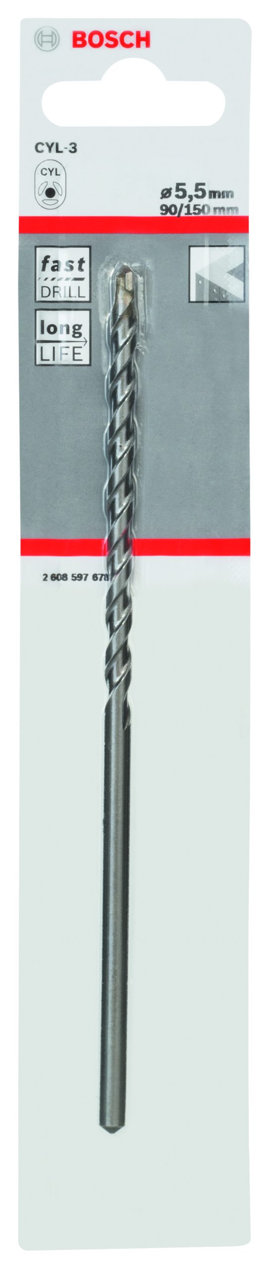 BOSCH Burgije za beton CYL-3 2608597678 - 2