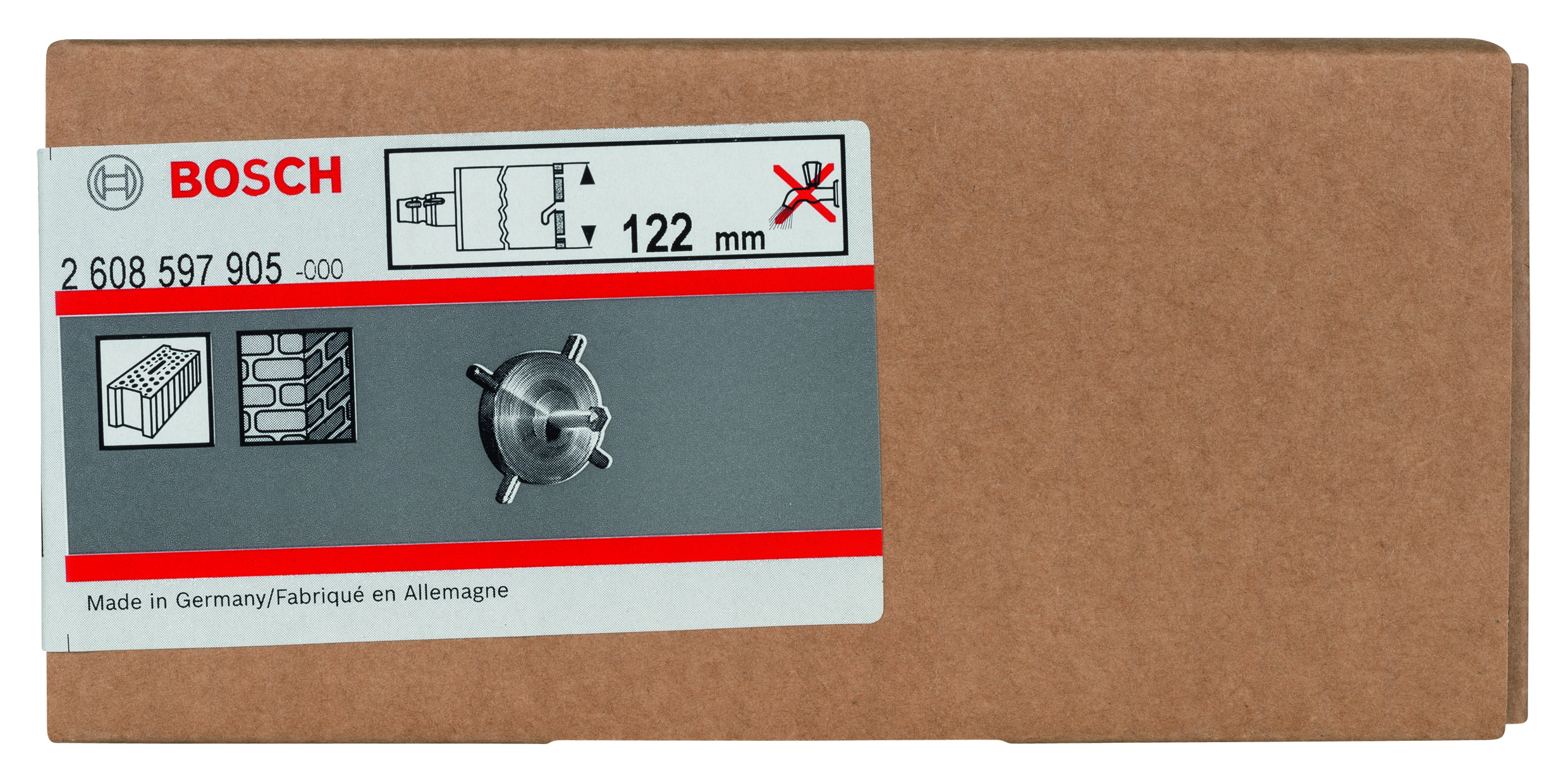 BOSCH Bušenje krstova za 1 1/4-inča UNC 2608597905 - 2