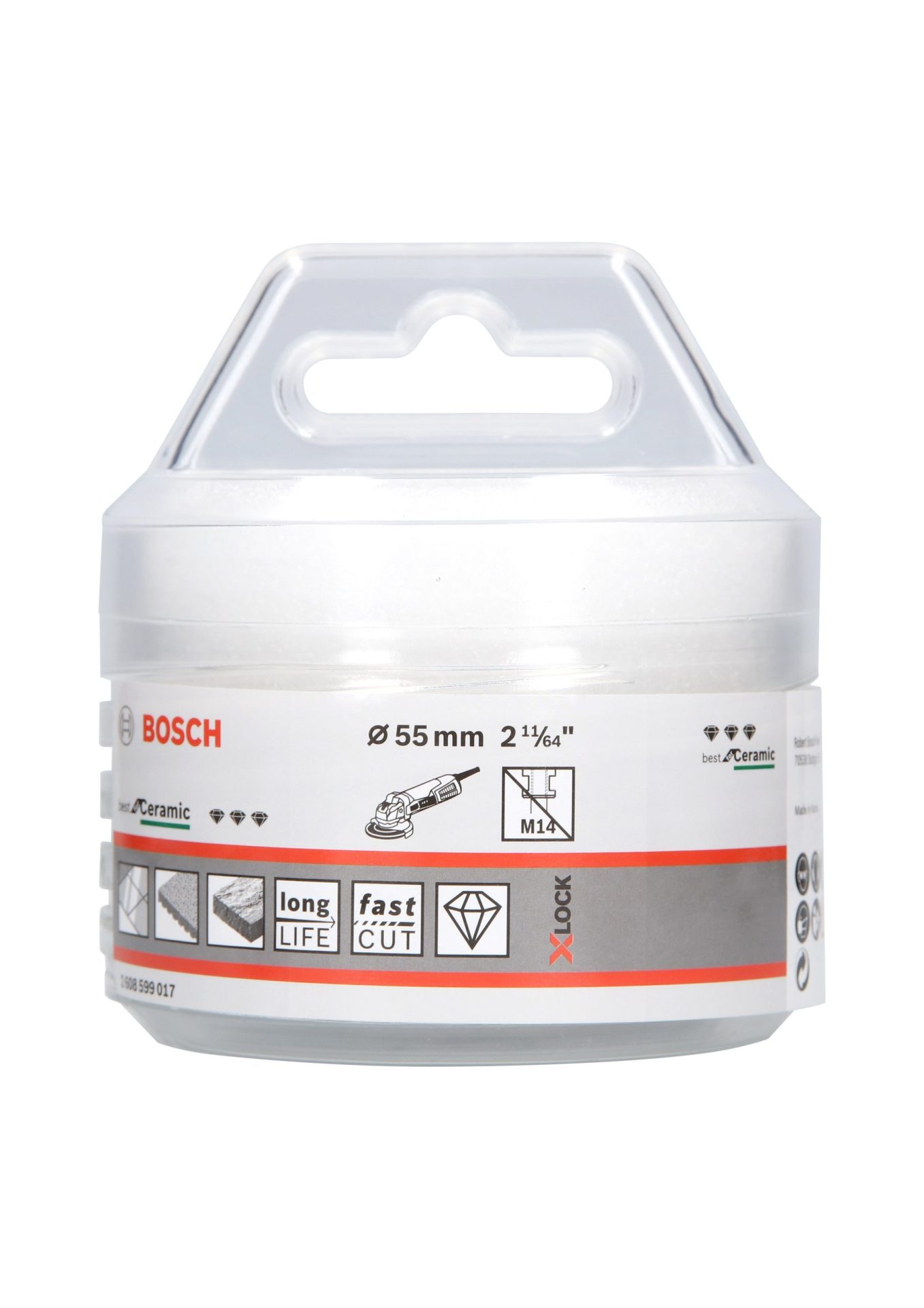 BOSCH Best for Ceramic DrySpeed X-LOCK dijamantske krune za bušenje 2608599017 - 2