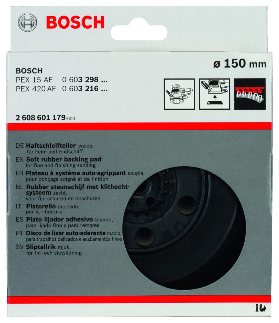BOSCH Brusni diskovi sa 6 rupa, meki 2608601179 - 2