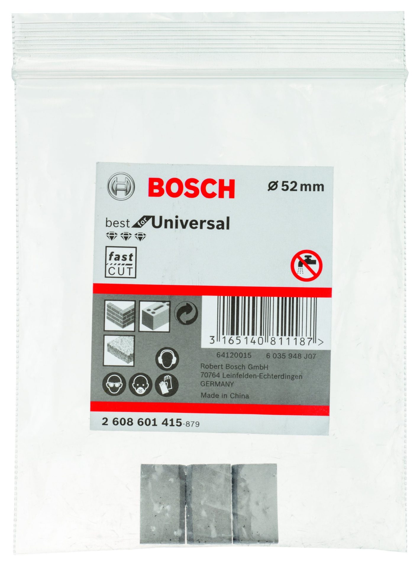 BOSCH Segmenti Best for Universal dijamantske krune za suvo bušenje G1-1/4 UNC 2608601415 - 2