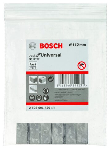 Segmenti Best for Universal dijamantske krune za suvo bušenje G1-1/4 UNC - 2