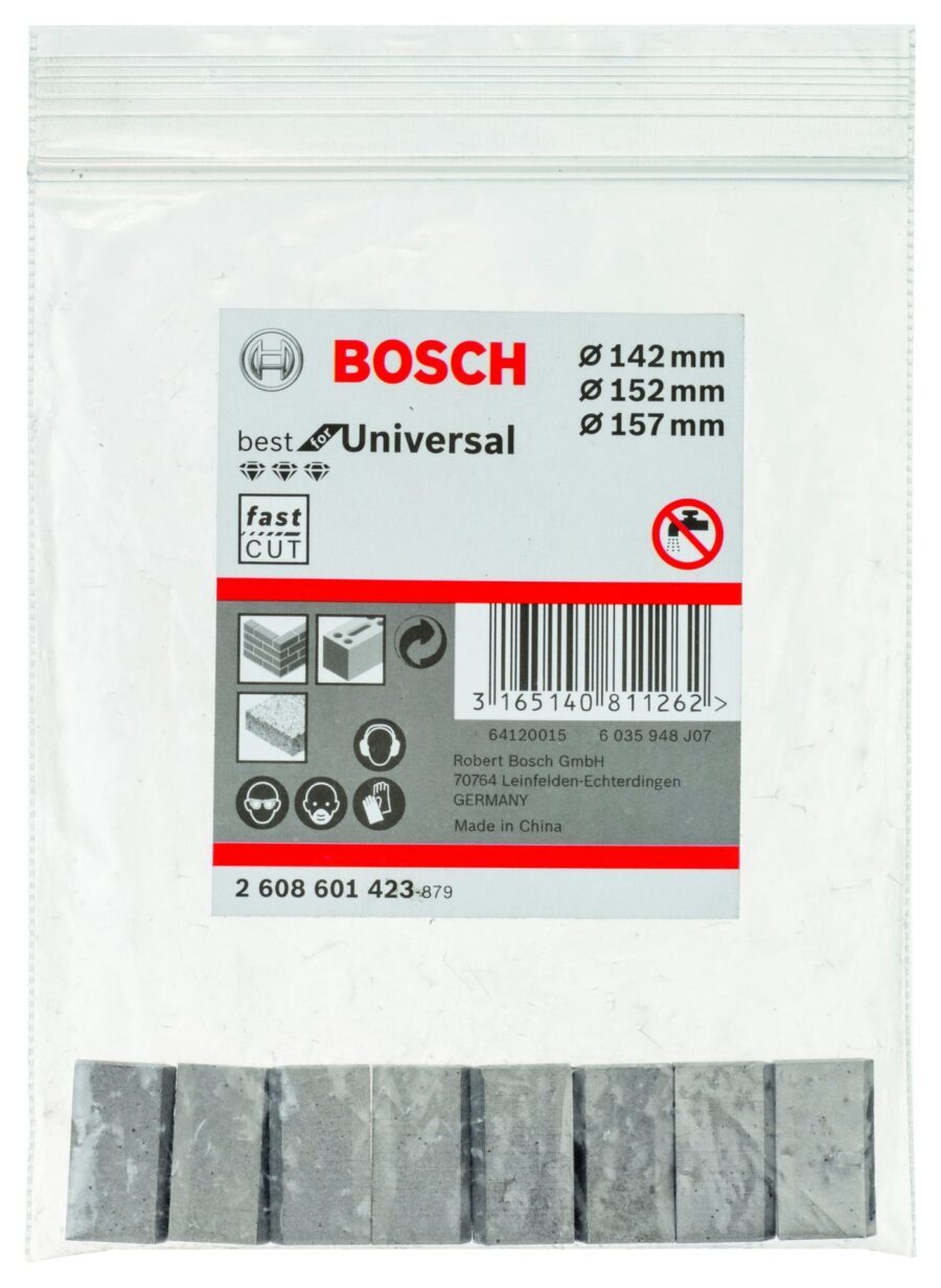 BOSCH Segmenti Best for Universal dijamantske krune za suvo bušenje G1-1/4 UNC 2608601423 - 2