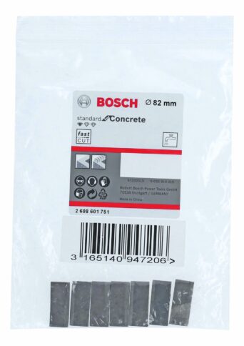 Standard for Concrete segmenti za dijamantske krune za mokro bušenje 1 1/4″ UNC - 2