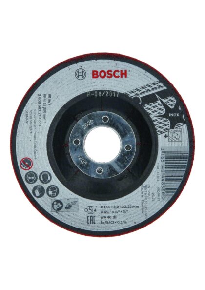BOSCH Polugipka brusna ploča 2608602217 - 1