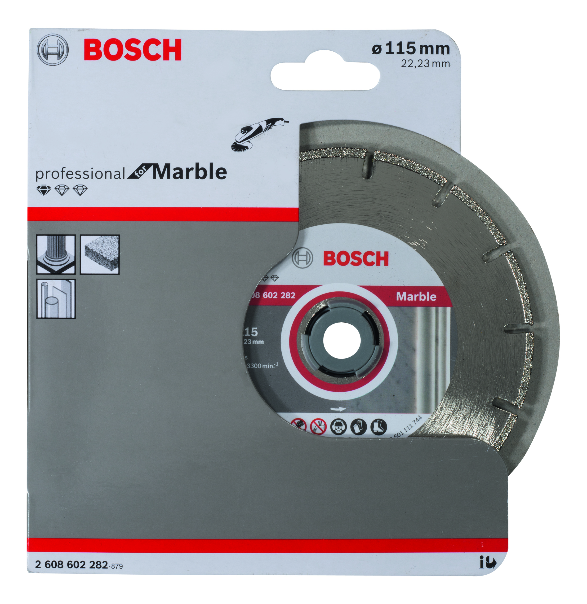 BOSCH Standard for Marble dijamantske rezne ploče za male ugaone brusilice 2608602282 - 2