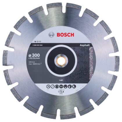 BOSCH Standard for Asphalt dijamantske rezne ploče za benzinske testere 2608602624 - 1
