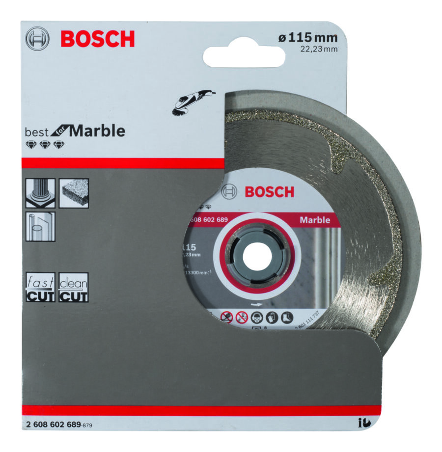 BOSCH Best for Marble dijamantske rezne ploče za male ugaone brusilice 2608602689 - 2