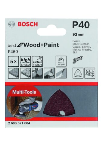 F460 Best for Wood and Paint brusni listovi za višenamenske alate - 2