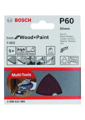 F460 Best for Wood and Paint brusni listovi za višenamenske alate - 2