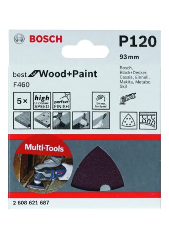 F460 Best for Wood and Paint brusni listovi za višenamenske alate - 2