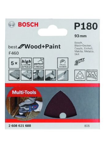 F460 Best for Wood and Paint brusni listovi za višenamenske alate - 2