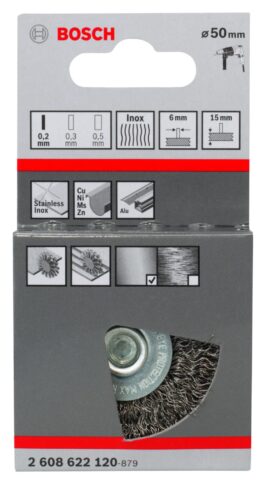 Clean for Inox žičani točkovi za bušilice, talasasta žica - 2