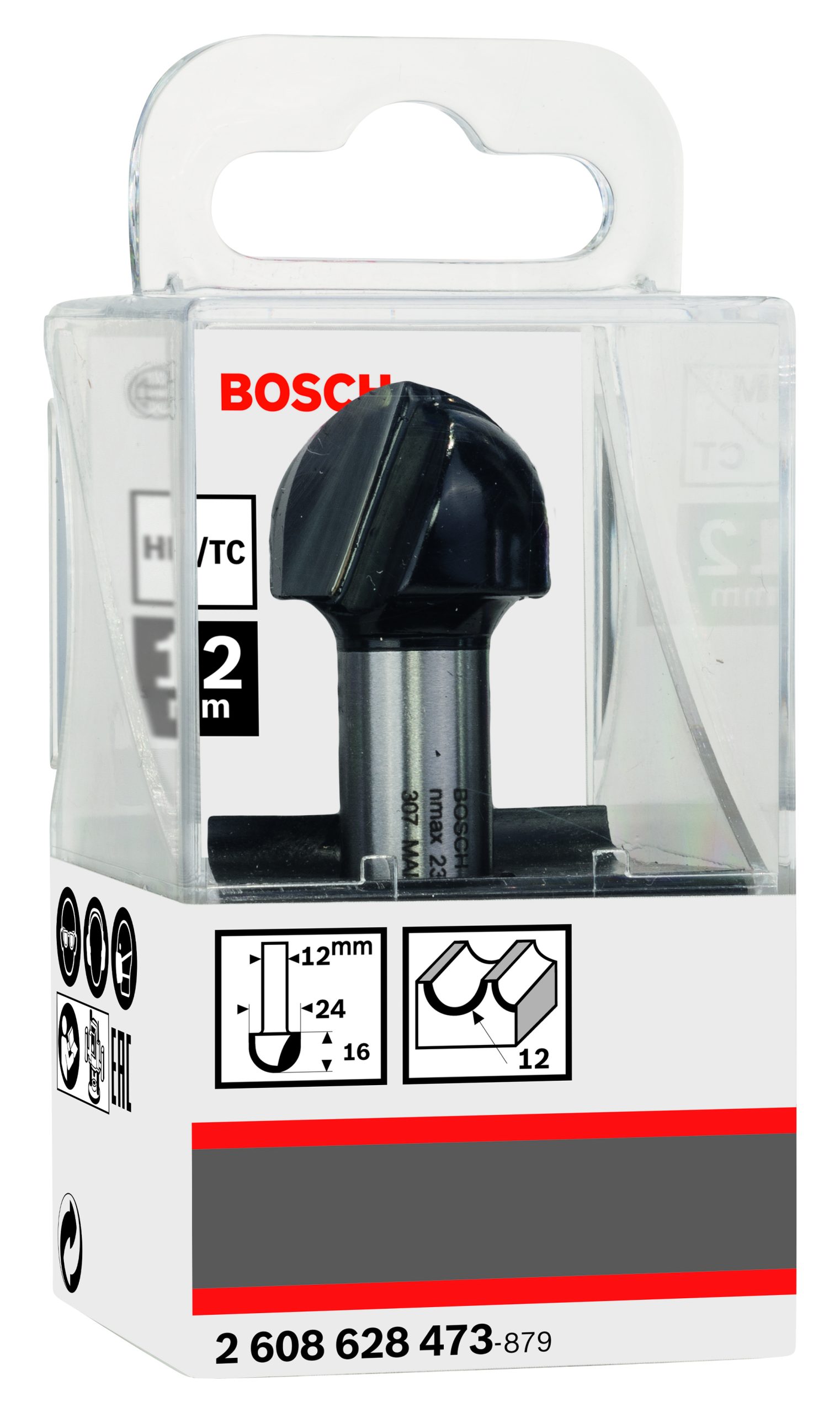BOSCH Glodala za poluokrugle kanale Standard for Wood 2608628473 - 2