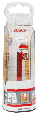 BOSCH Expert for Wood ravno glodalo, karbid, 8 mm, D1 8 mm, L 31,8 mm, G 70 mm - 3