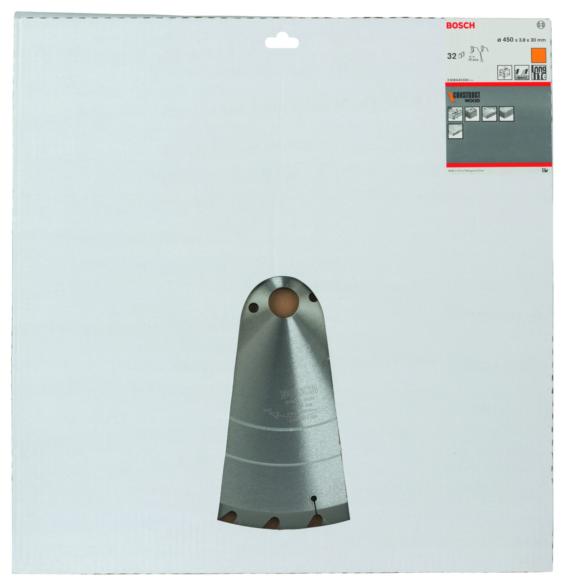 BOSCH Listovi kružne testere Construct Wood za stone testere 2608640694 - 2
