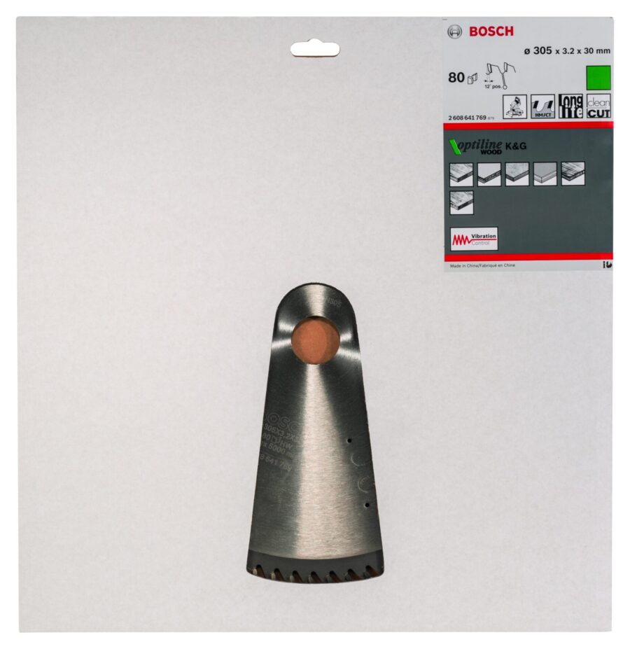 BOSCH Optiline Wood listovi kružne testere za stacionarne testere 2608641769 - 2