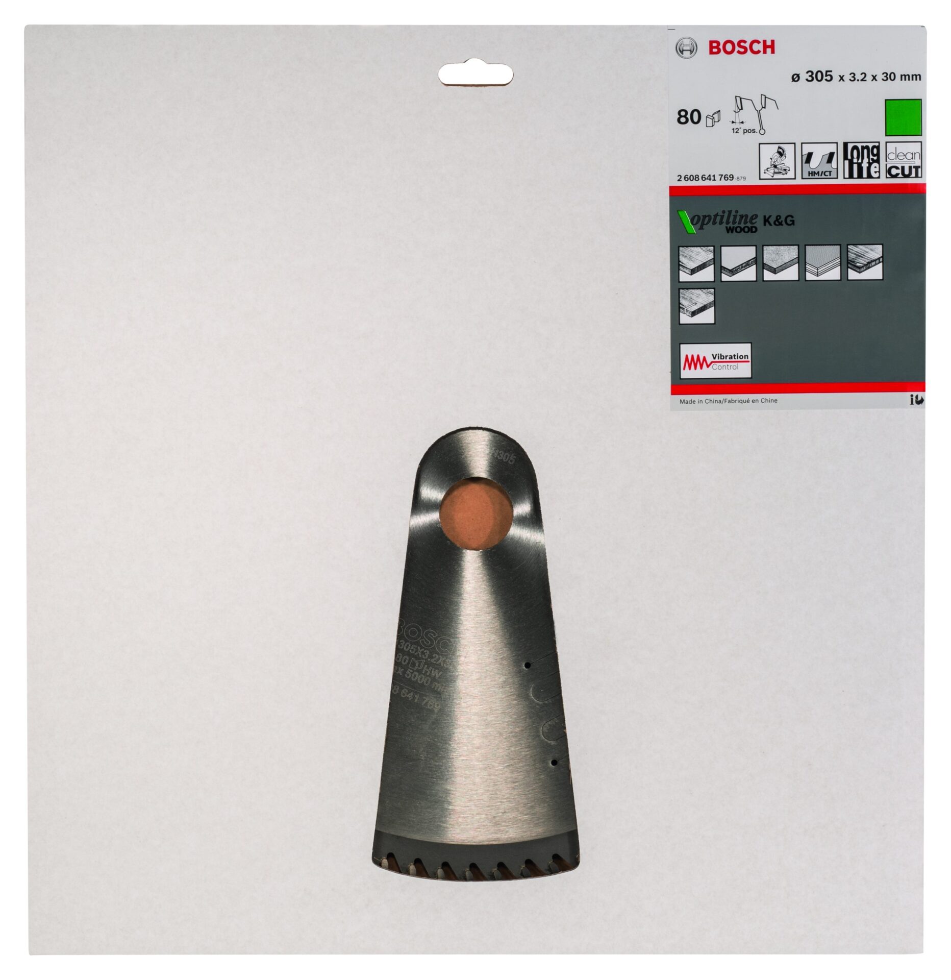BOSCH Optiline Wood listovi kružne testere za stacionarne testere 2608641769 - 2
