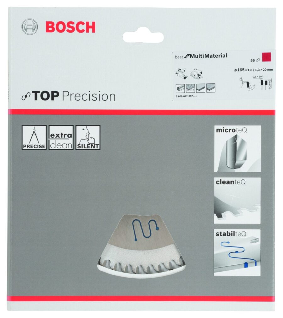 BOSCH Top Precision Best for Multi Material listovi kružne testere za ručne testere 2608642387 - 2