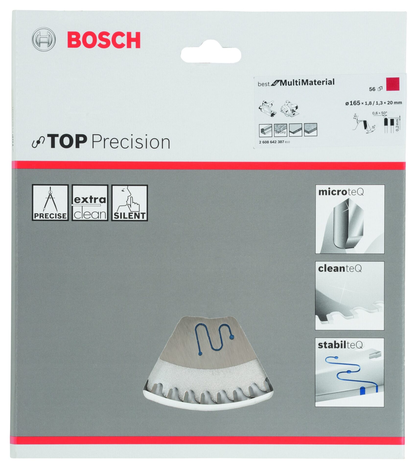 BOSCH Top Precision Best for Multi Material listovi kružne testere za ručne testere 2608642387 - 2
