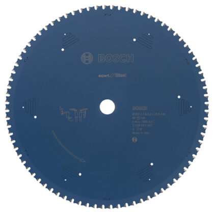 BOSCH list kružne testere Expert for Steel 355 x 25,4 x 2,6 mm, 80T 2608643062 - 1