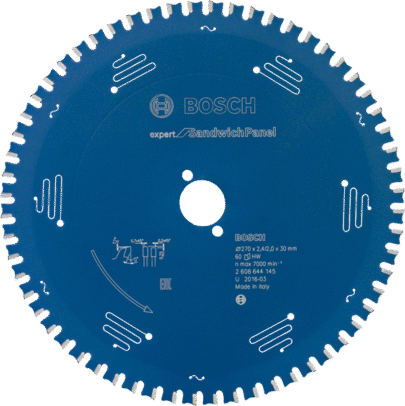 Bosch List kružne testere Expert for Sandwich Panel 270 x 30 x 2,4 mm, 60Z - 1