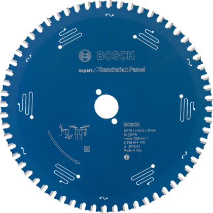 BOSCH List kružne testere Expert for Sandwich Panel 270 x 30 x 2,4 mm, 60Z 2608644145 - 1