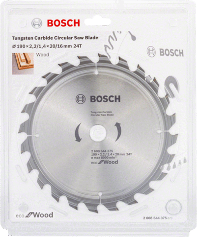 Bosch List kružne testere Eco for wood Ø190×2,2×20/24z - 2