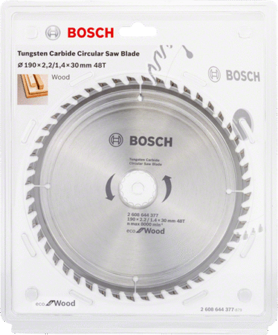 Bosch List kružne testere Eco for wood Ø190×2,2×30/48z - 2