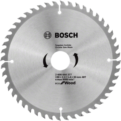 Bosch List kružne testere Eco for wood Ø190×2,2×30/48z - 1