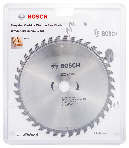 BOSCH List kružne testere za drvo Ø254x3,0x30/40z 2608644383 - 2
