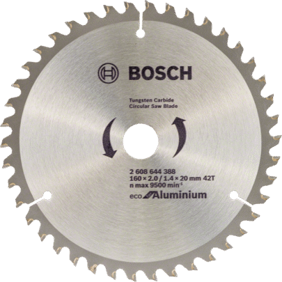 Bosch List kružne testere Eco for Aluminium Ø160×2,0x20/42z - 1