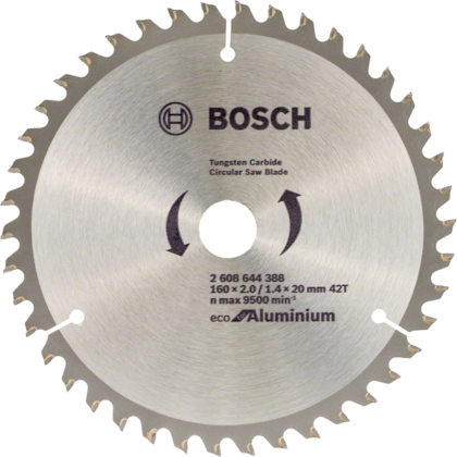 BOSCH List kružne testere Eco for Aluminium Ø160x2,0x20/42z 2608644388 - 1