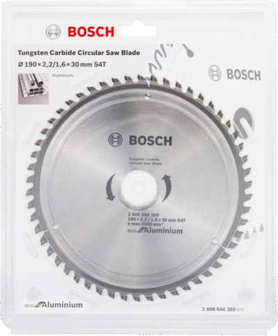 Bosch List kružne testere Eco for Aluminium Ø190×2,2×30/54z - 2