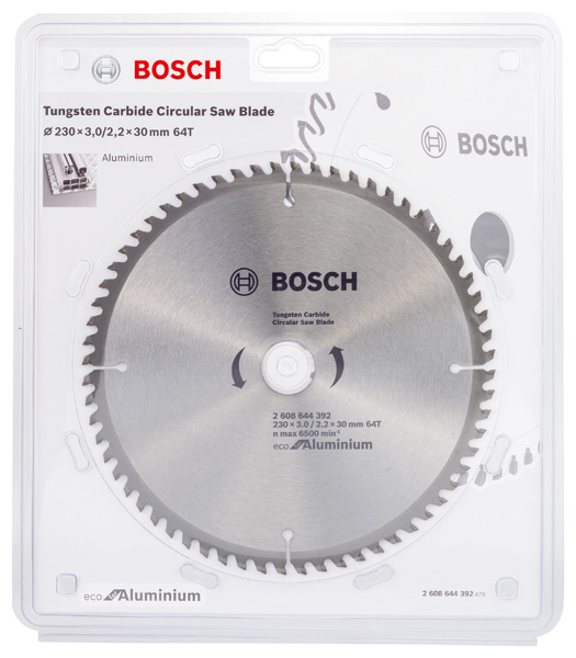 BOSCH List kružne testere Eco for Aluminium Ø230x3,0x30/64z 2608644392 - 2