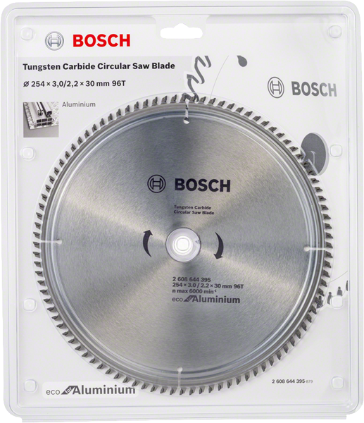 BOSCH List kružne testere Eco for Aluminium Ø254x3,0x30/96z 2608644395 - 2