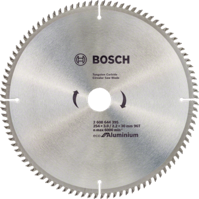 Bosch List kružne testere Eco for Aluminium Ø254×3,0x30/96z - 1