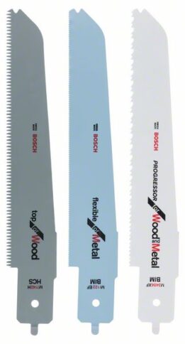 3-delni set listova ubodne testere za Bosch višenamensku testeru PFZ 500 EM 1142 H; M 3456 XF; M 1122 EF - 1